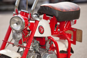 Honda Monkey closeup shot