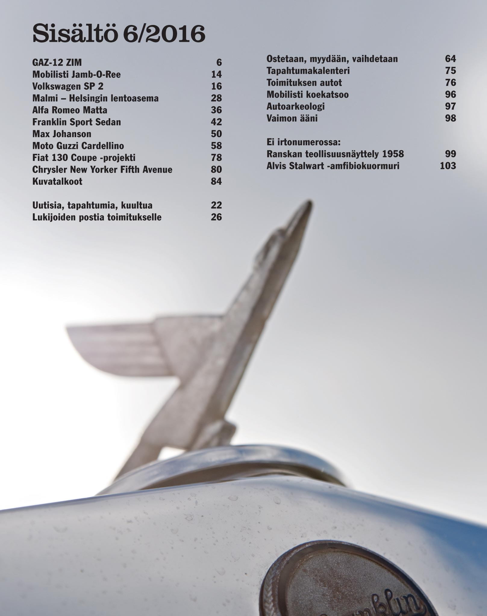 Mobilisti 6/2016 contents