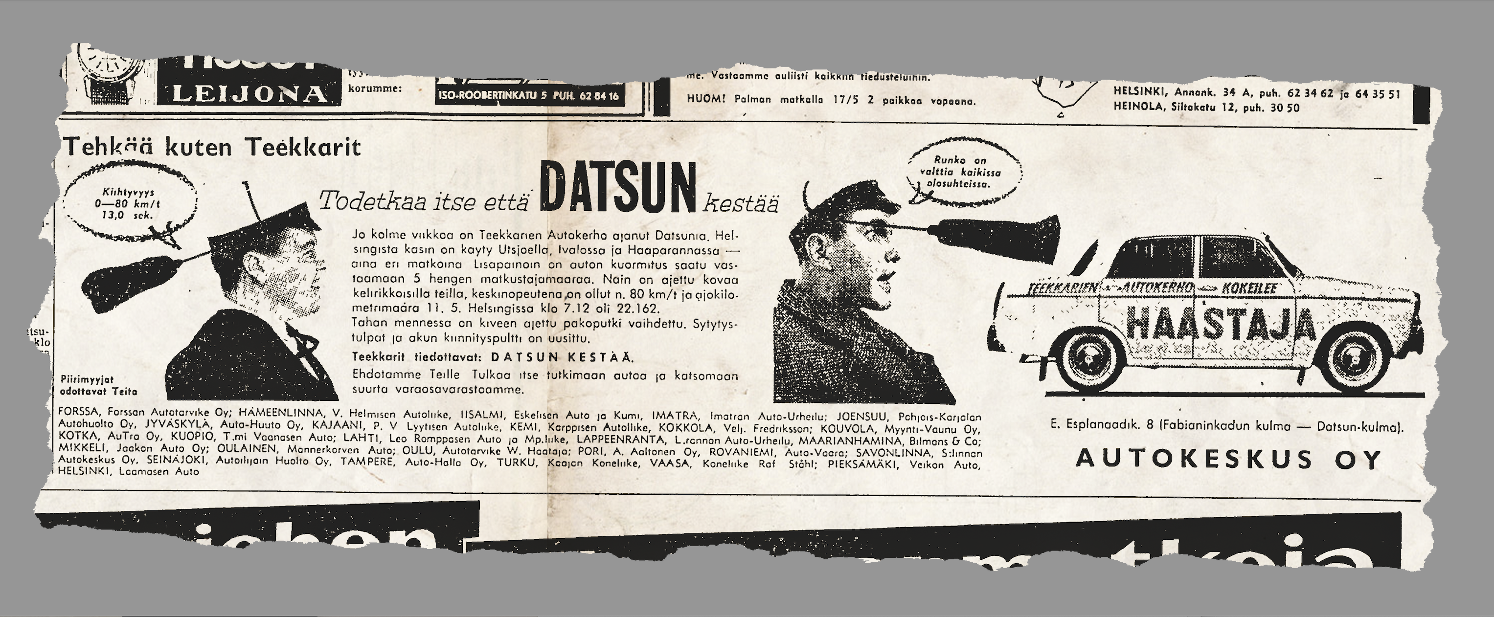 Mobilisti Datsun Bluebird 1200 1962